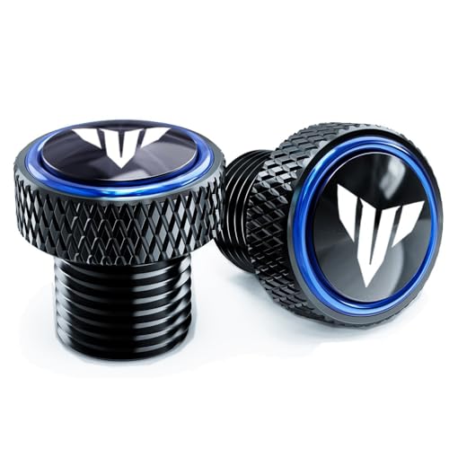 MOWOK For Yamaha MT 03 07 09 10 MT07 MT09 SP MT03 FZ09 FZ07 Motorcycle Accessories M10125 Aluminum Rear Mirror Hole Plug Screw Bolt Cover blue For MT 07 09 10 25 - Image 1