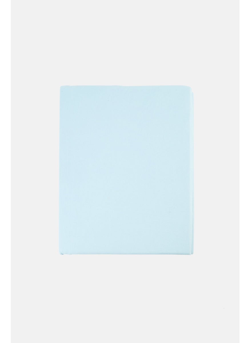 YOTO 2 Pieces Full Comfortable With Lasting Durability Fitted Sheets 120 x 200 With 25 cm, Blue  - Image 2