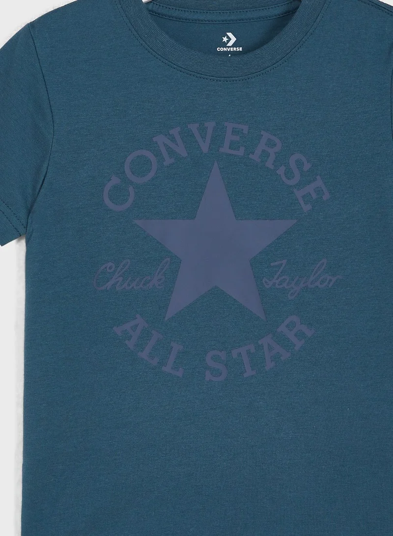 CONVERSE Kids Dissected Chuck Patch T-Shirt
