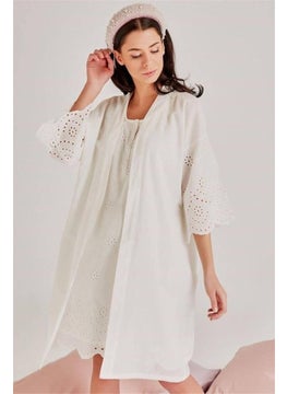 Magic Form 30108 Maternity Cotton Nightgown Dressing Gown Set  - Image 1