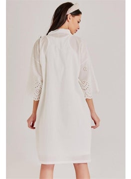 Magic Form 30108 Maternity Cotton Nightgown Dressing Gown Set  - Image 5