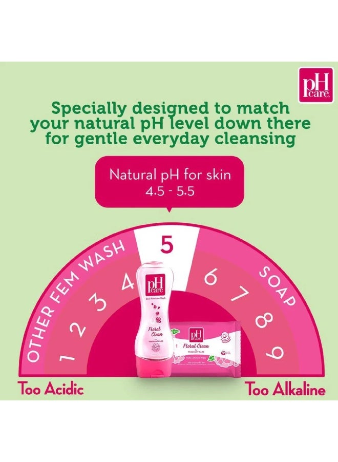 pH Care Daily Feminine Wash Floral Clean - Image 4
