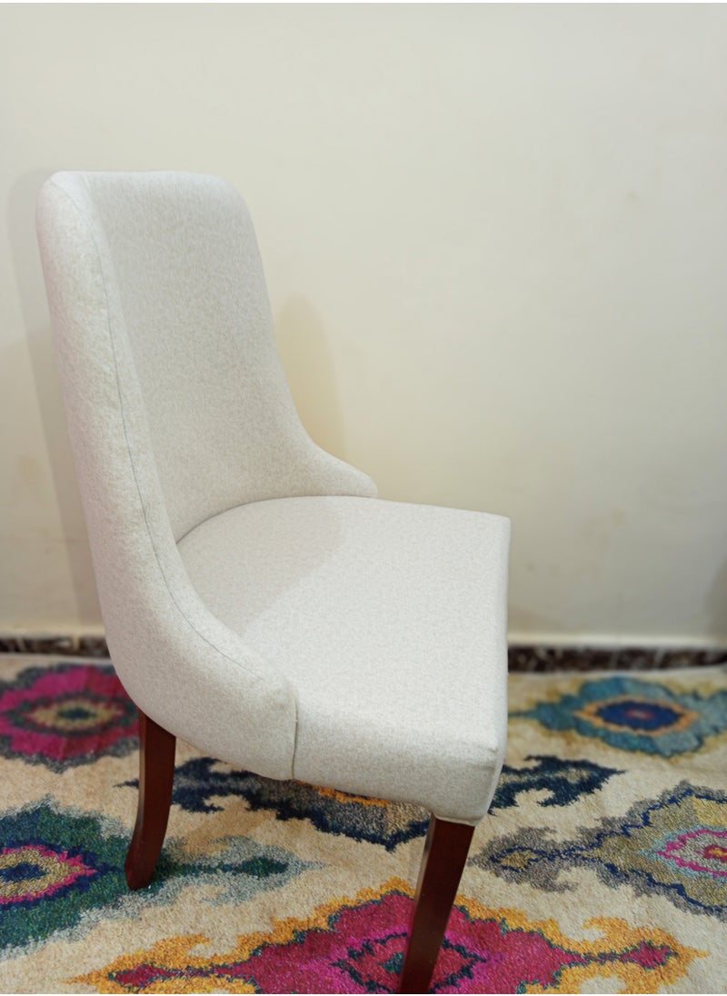 ماركة غير محددة كرسي مكتب و للأنتريه خشب زان  - Image 3