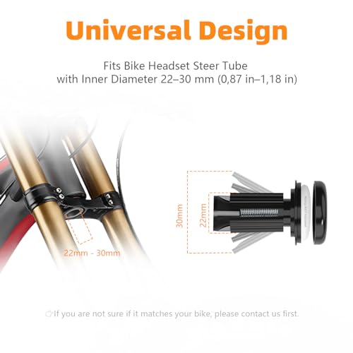 NICEDACK Airtag Bike Mount Hidden, AirTag Mountain Bike Anti-Theft Protection, Air Tag Bike Holder Waterproof, Suitable for Bikes with Hole in Front Fork (Airtag Not Included) - Image 3