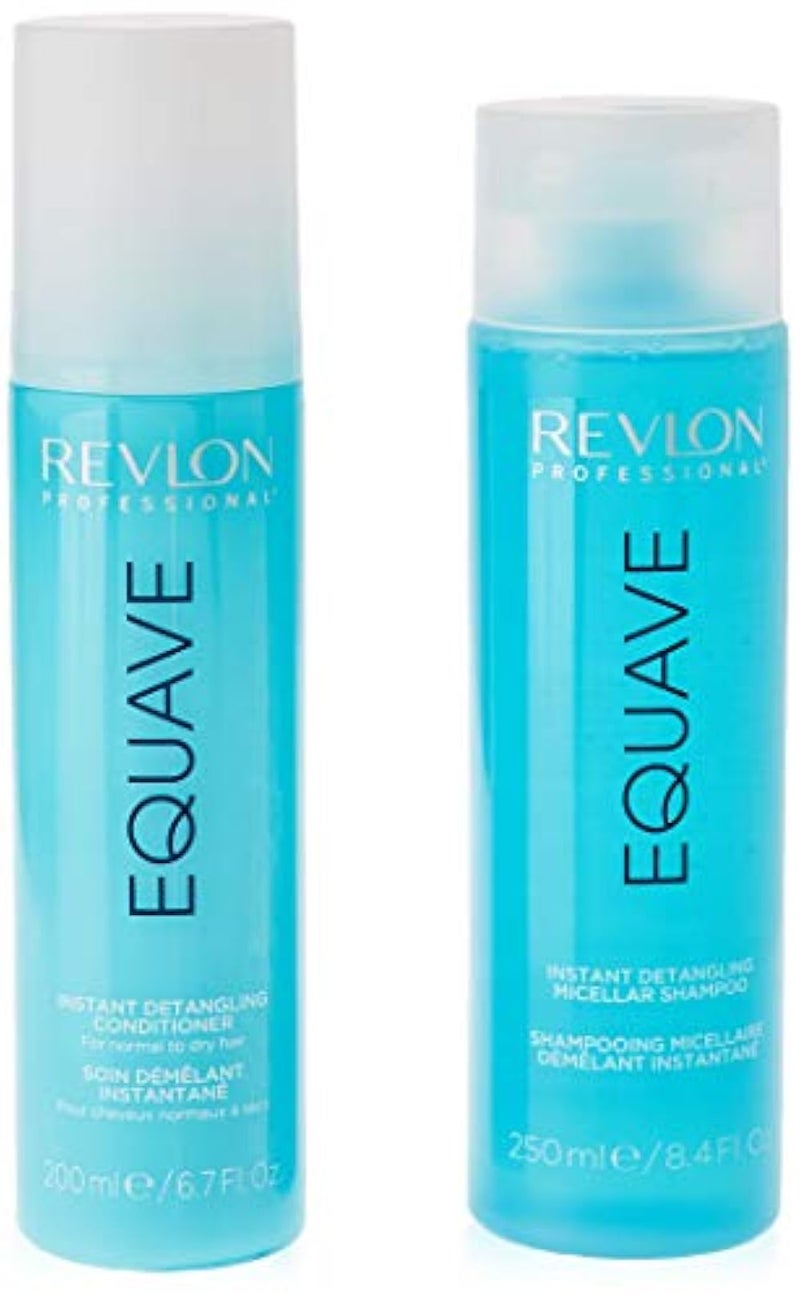 Revlon Professional Equave Duo Pack Detangling Kit For Moisture Shampoo 250 ml + Conditioner 200 ml - Image 1