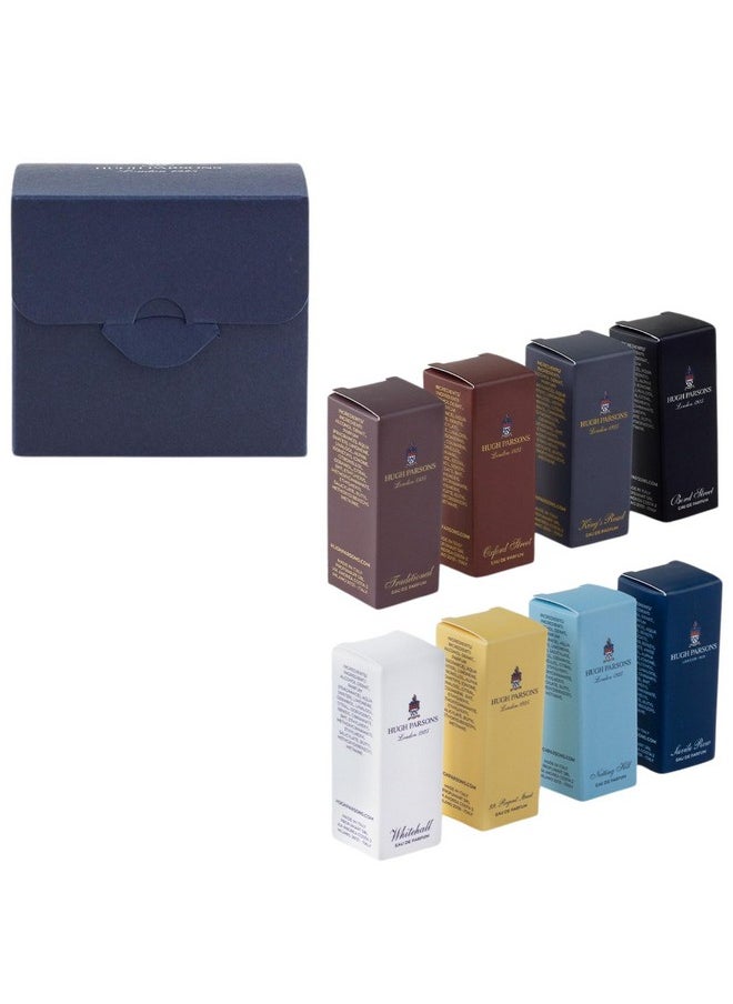 Hugh Parsons - Hugh Parsons Eau De Parfum Spray for Men Sample Set | Men's Perfume Gifts Discovery Fragrance Gift Set of 8 Spray Samplers Kit Long Lasting Fragrance Masculine EDP Pour Homme - Image 1