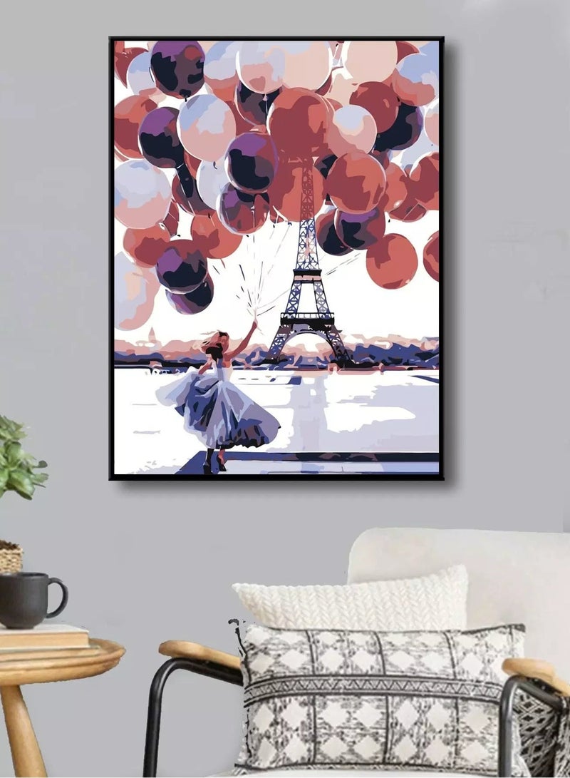 Balloon Print DIY Diamond Painting Without Frame - Image 2