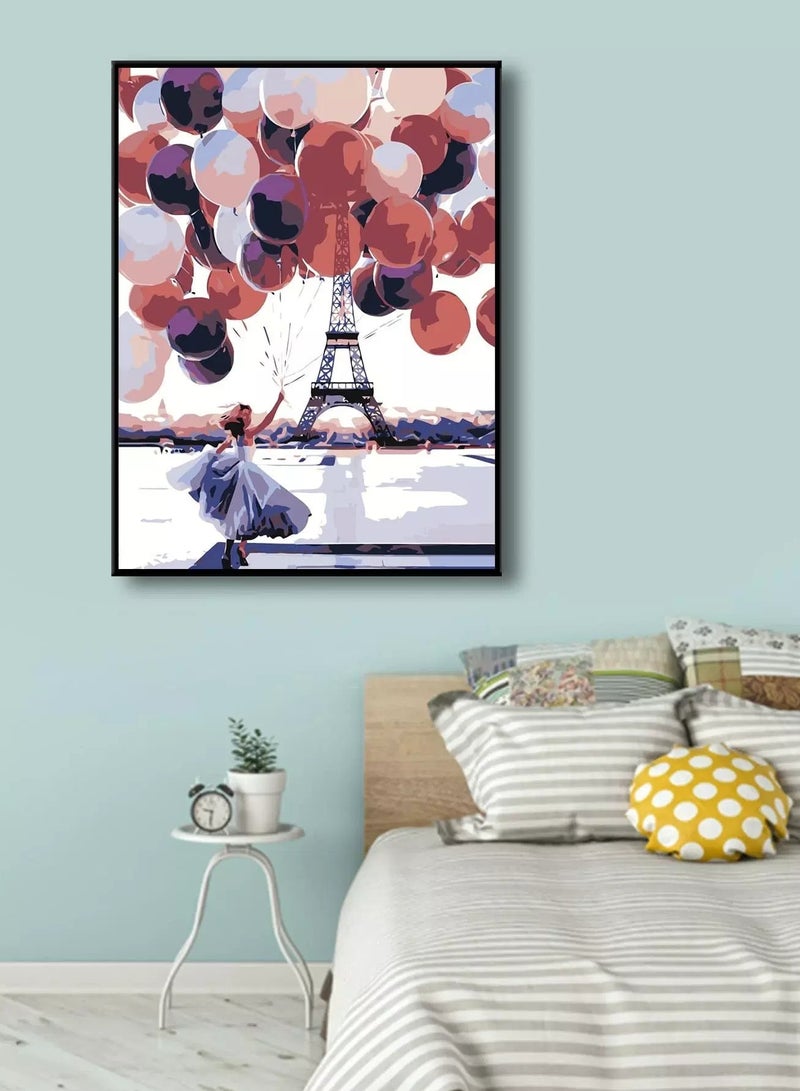 Balloon Print DIY Diamond Painting Without Frame - Image 3