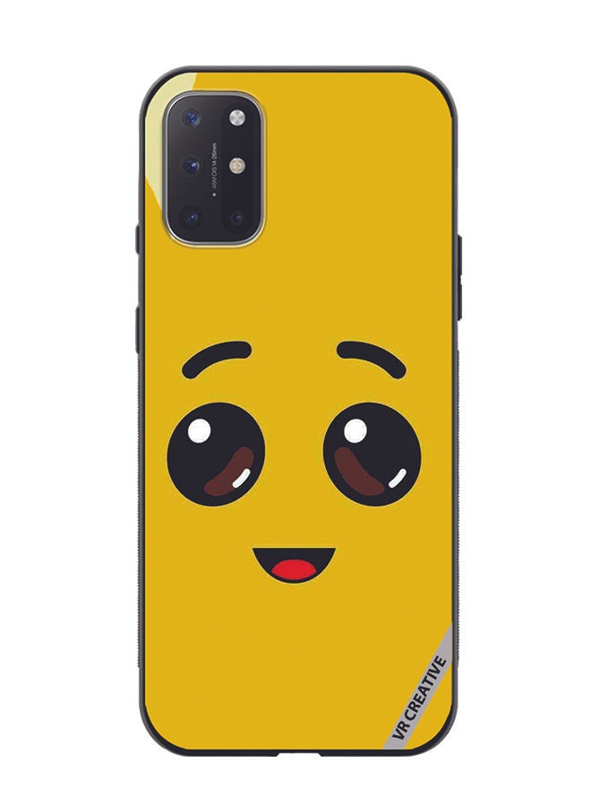 VR CREATIVE Protective Case Cover For OnePlus 8T Banana Smiley Design Multicolour - Image 1