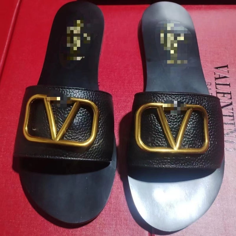 صنادل نسائية مسطحة جديدة للتجارة الخارجية لخريف 2023، تصميم عصري يناسب جميع الأذواق بنمط ليتشي للنساء - Image 2