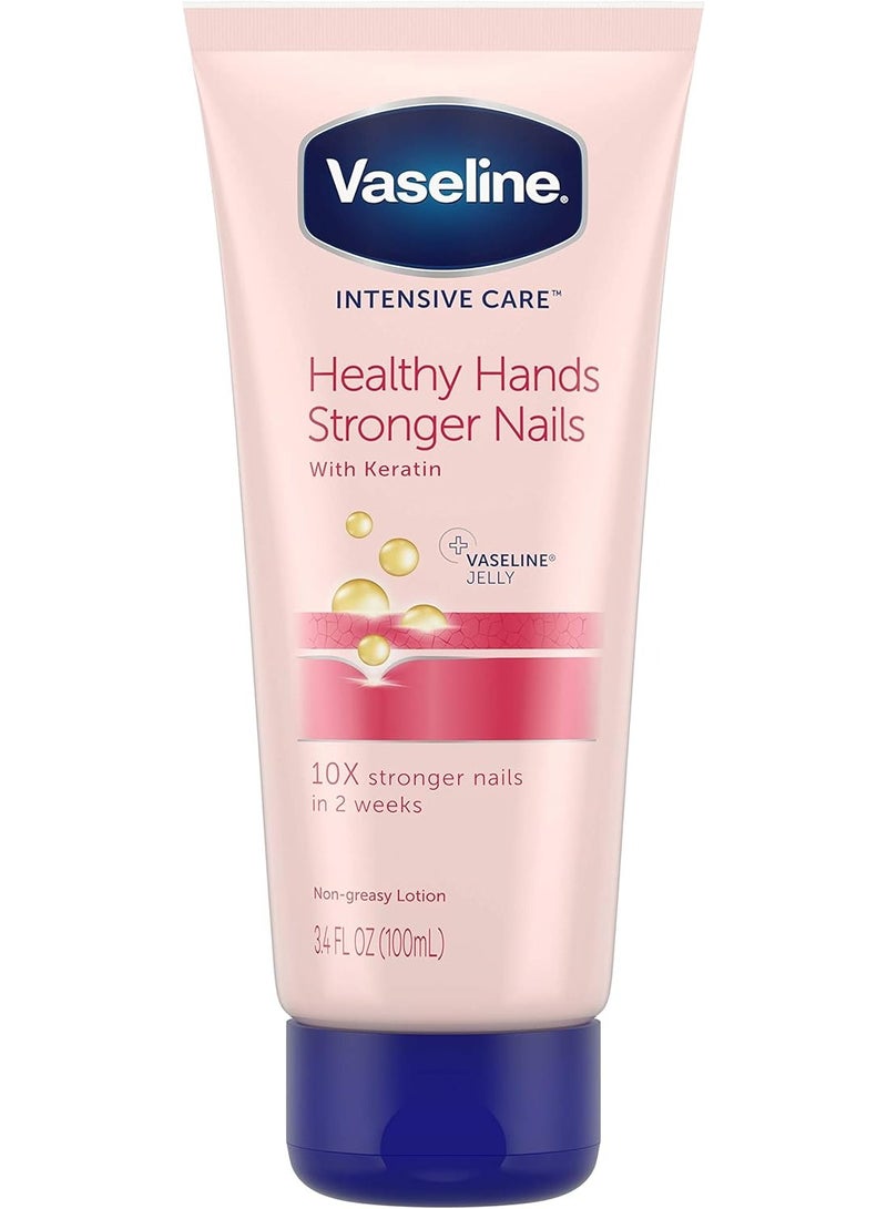 Vaseline Intensive Care Healthy Hand Stronger Nails Lotion 100ml - Image 1