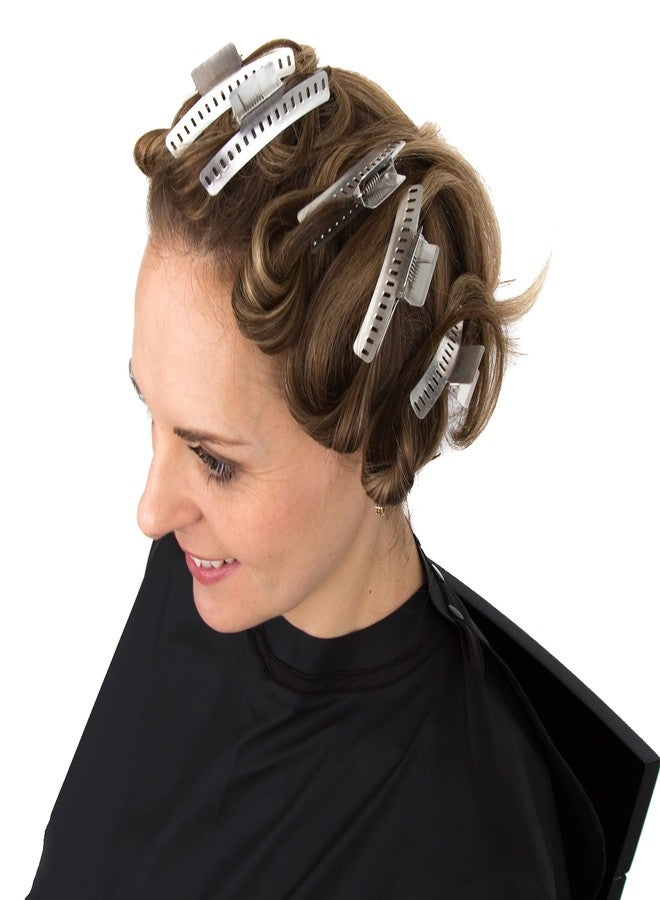 Salon Supply Co Aluminum 3 Butterfly Clips - Set of 10 - Fingerwave and Marcel Wave Setting Clamps - Image 4