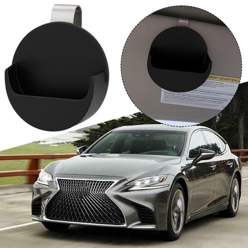 3D Printed Car Visor Clip Holder with Secure Storage 2 Pcs - Image 5