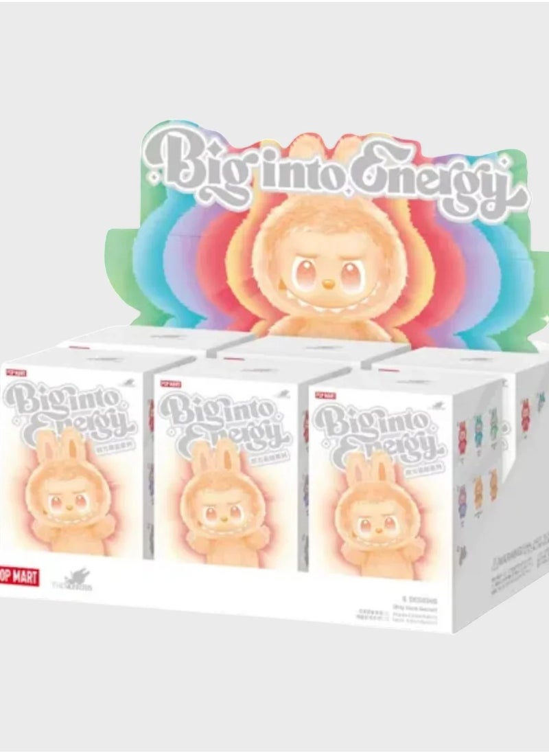 LABUBU - Labubu The Monsters Blind Box – Big Into Energy Version 3 Series Or Macaron Version 1 Series – Random Vinyl Figure or Plush Collectible (6 Styles, High-Quality PVC, Kawaii Design) – Perfect Gift for Pop Culture & Art Toy Fans - Image 1