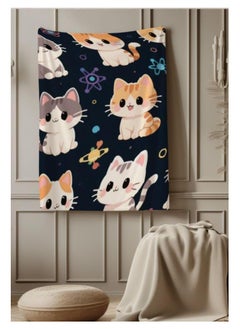 General Baby and children's cartoon flannel thin blanket (warm and comfortable, suitable for sleep, game use) 70cm*100cm - 215  - Image 1