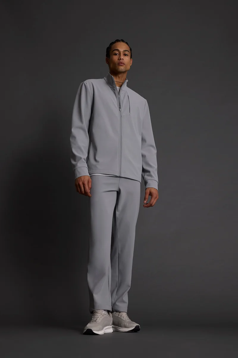 Defacto DeFactoFit Standard Fit Stand Collar Zip-Up Sweatshirt
