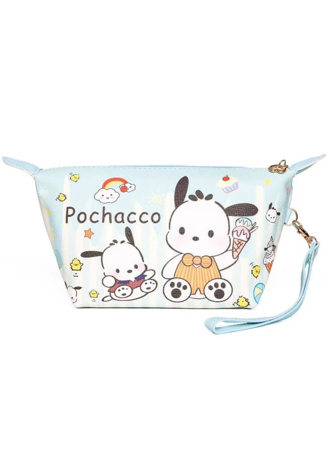 NIBEMINENT Aiai Multifunctional PC Dog Leisure Travel Wash Bag Portable Makeup Bag