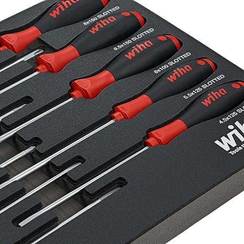 Wiha 30280 10 Piece SoftFinish Cushion Grip Screwdriver Tray Set - Image 3
