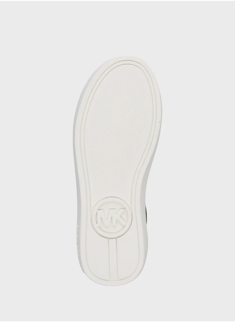 مايكل كورس Kids Jem Monogram Low Top Sneakers