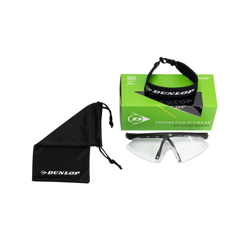 Dunlop Sports Junior Protective Squash Eyewear Black