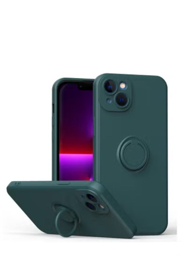 GULFLINK Back Cover Phone Protect Case For iPhone 14 Plus Army Green