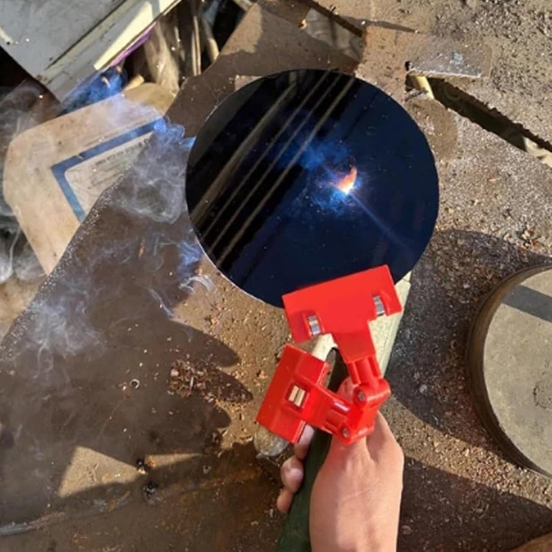 klarako Welding Blackout Panel, Versatile Adjustable Portable Enhanced Safety Welding Helmet Cover, for Arc Welding Projects - Image 4