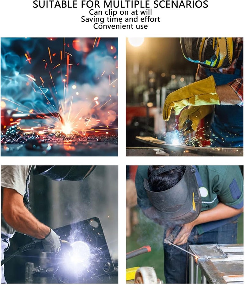 klarako Welding Blackout Panel, Versatile Adjustable Portable Enhanced Safety Welding Helmet Cover, for Arc Welding Projects - Image 5