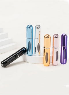OAGA 5ml Mini Perfume Refill Bottle, 6pcs Refillable Perfume Spray Bottle, Scent Pump Case, Empty Perfume Bottles for Travel and Outgoing  - Image 5