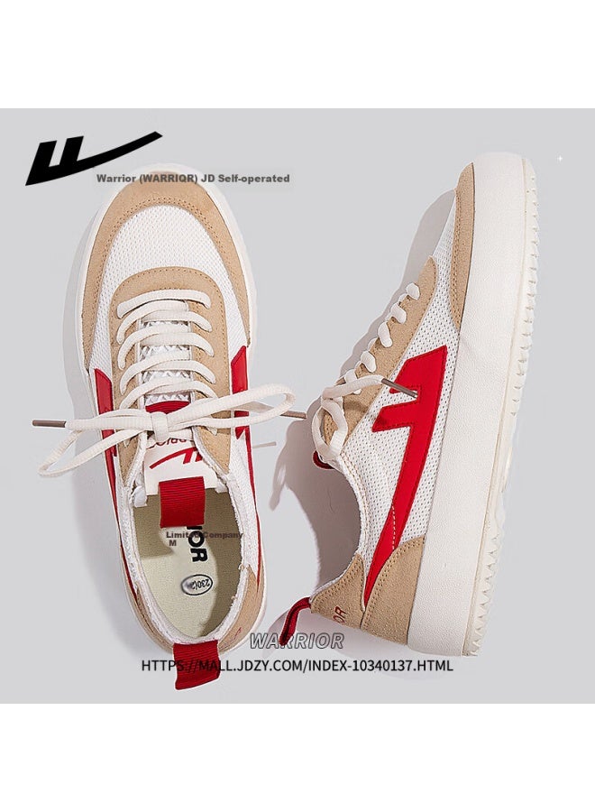 Warrior Women's Sneakers Autumn New Retro Fashion Casual Shoes For Women Micah Red Size 40