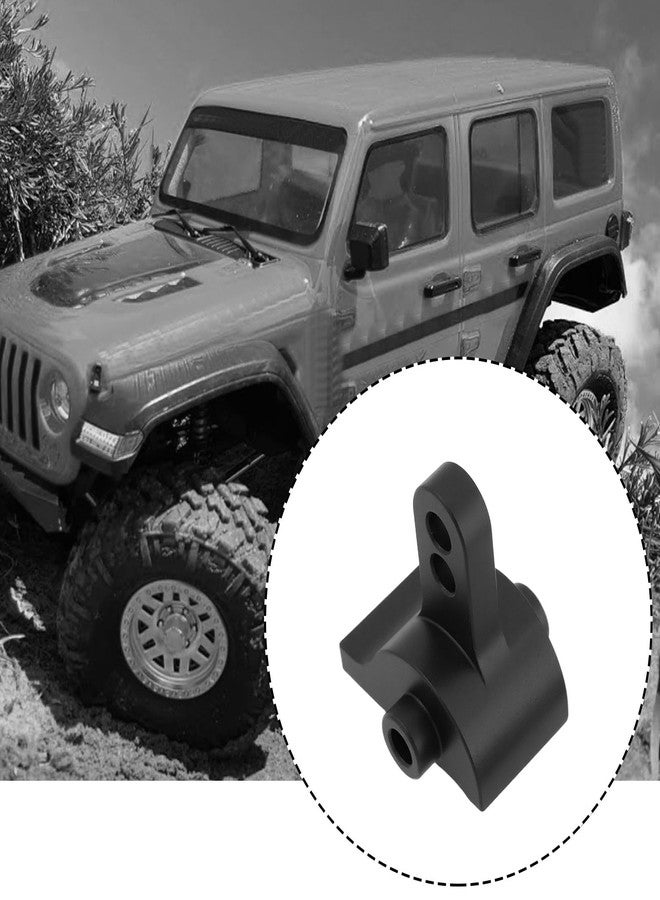 Micro Traders RC Car Rear Upper Link Riser Compatible with Axial SCX10 III AR45P 1/10 RC Crawler LCG Chassis DIY (Black) - Image 3