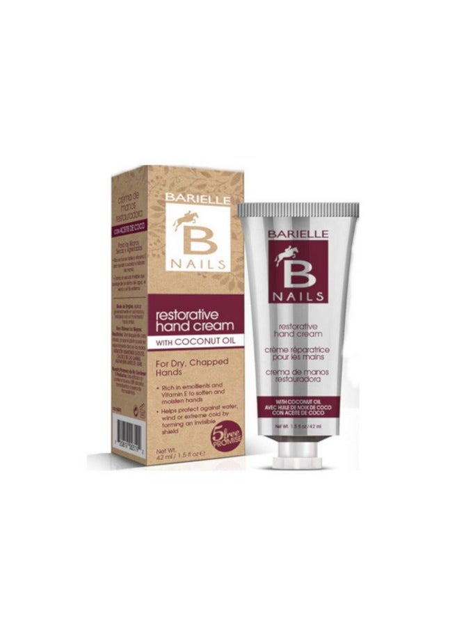 BARIELLE BARIELLE Restorative Hand Cream with Coconut Oil 1.45 ounce  - Image 1