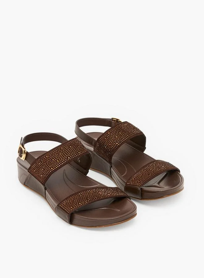 Women Embellished Wedge Heel Sandals