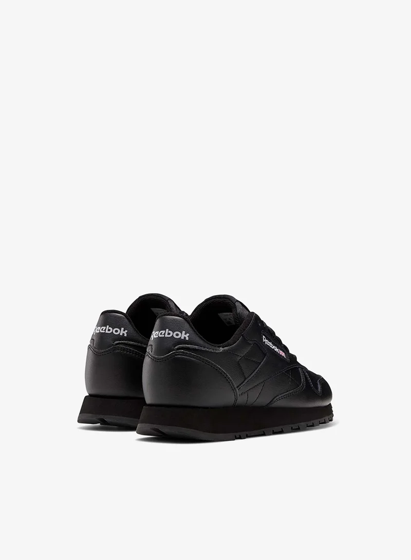 Reebok Core Black/Core Black/Core Black Reebok Classic Leather Boys Shoes for Men | Best Price UAE