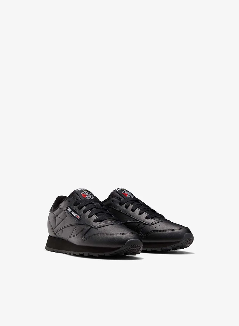 Reebok Core Black/Core Black/Core Black Reebok Classic Leather Boys Shoes for Men | Best Price UAE