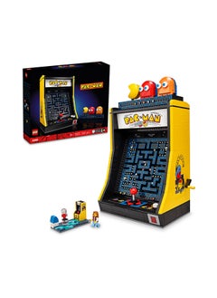 Icons PAC-MAN Arcade Model Kit for Adults to Build, Replica of a Classic Game Machine Featuring Iconic Characters, Birthday Gift Idea for Men, Women, Him or Her & Retro Video Games Fans 10323