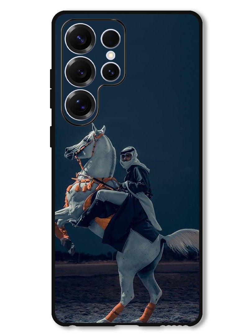 Theodor Protective Case Anti Scratch Shock Proof Bumper Cover For Samsung Galaxy S25 Ultra Horse - Image 1