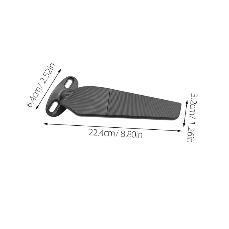 High Performance Rotating Motorcycle Rear View Mirrors 1 Pair - Image 3