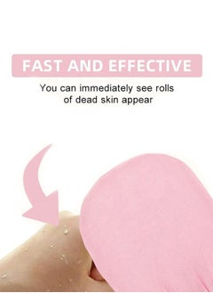 joyzzz Natural Silk Magic Exfoliating Bath Gloves, Gentle Skin Rejuvenation, Unlock Silky Skin  - Image 3