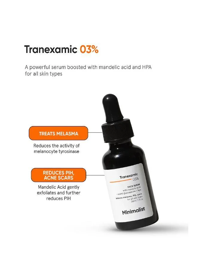Minimalist Skincare Tranexamic 03% Face Serum