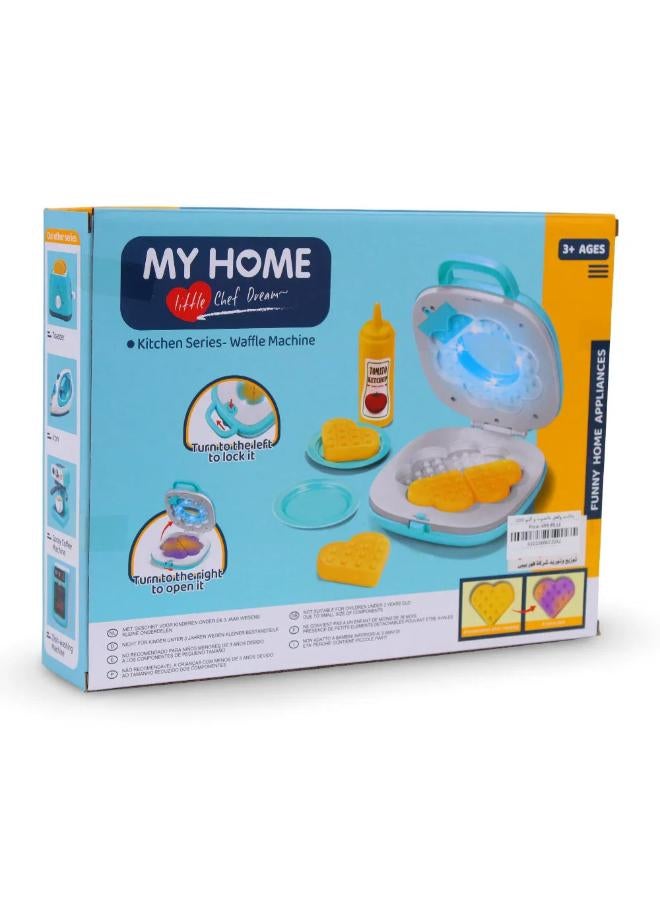 My Home Waffle Maker with Light & Sound - Image 2