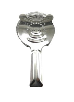 BarPros Stainless Steel Hawthorne Cocktail Strainer with 2 Prongs  - Image 2