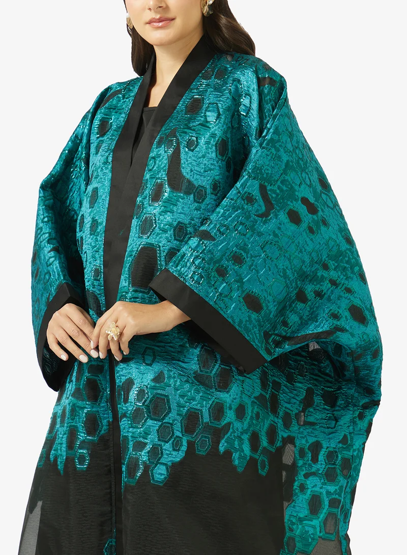 Golden Apple  Organza Abaya for Women | Best Price UAE