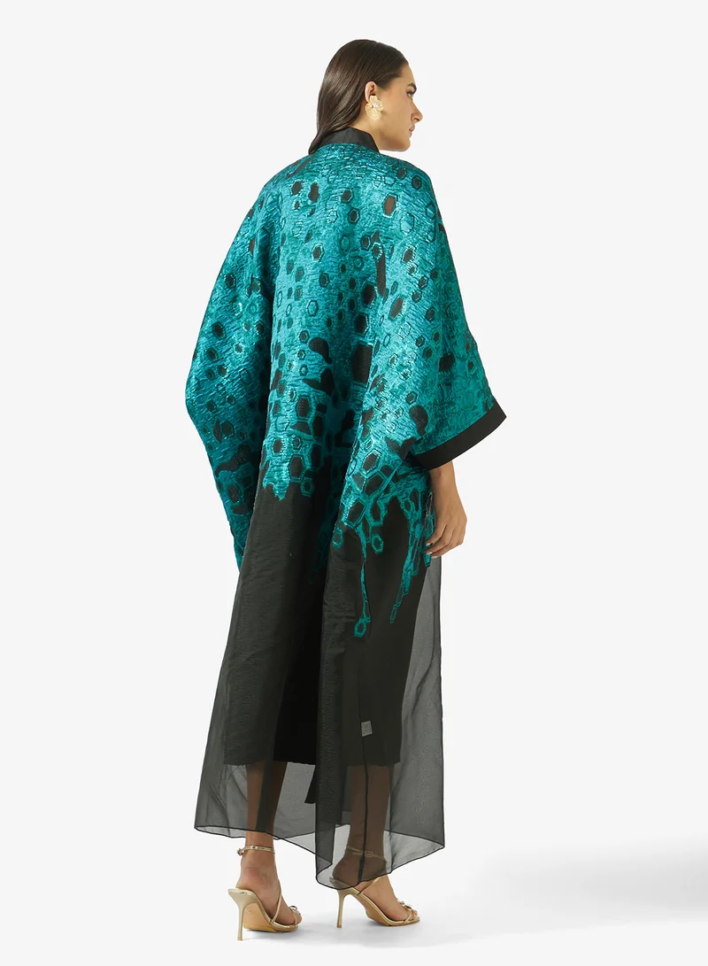 Golden Apple  Organza Abaya for Women | Best Price UAE