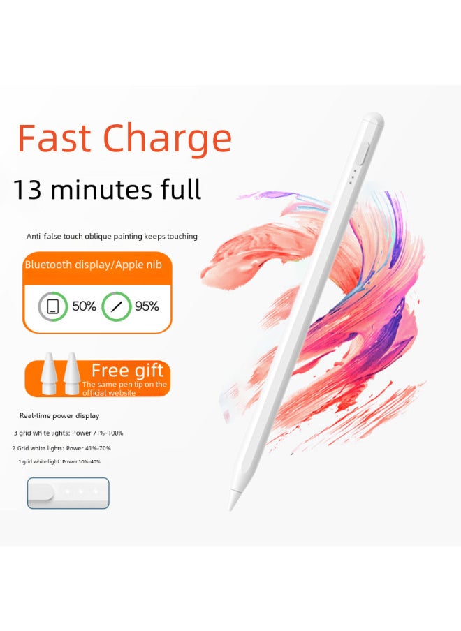 Generic Magnetic Attraction Ipad Capacitive Pen Handwriting Pen Suitable For Android Universal Pencil Fast Charging Touch Control-Color:3 Generation Key Universal Pen-Android Apple Phone Tablet Universal  - Image 5