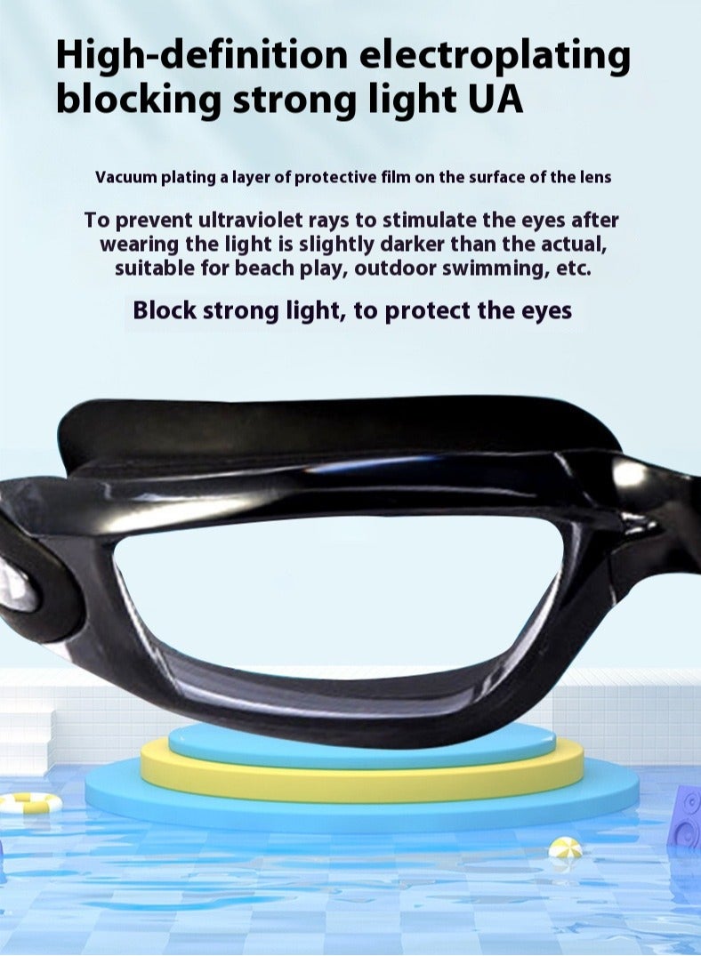بيوينتي نظارات واقية مضادة للضباب نظارات واقية من تسرب سدادة الأذن - نظارات واقية للماء تحجب الأشعة فوق البنفسجية بشكل فعال - مناسبة للرجال والنساء - Image 3