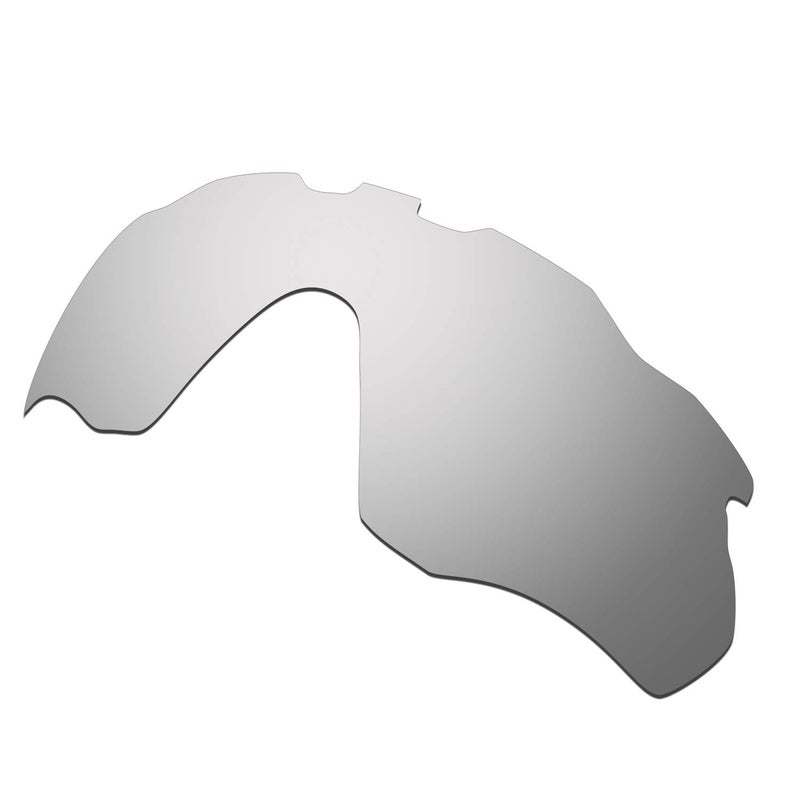 Generic HKUCO Reinforce Mens Replacement Lenses For Oakley Radar Pace Sunglasses Titanium Mirror Polarized  - Image 1