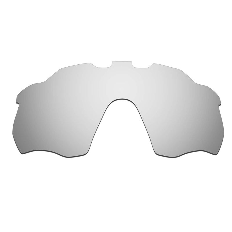 Generic HKUCO Reinforce Mens Replacement Lenses For Oakley Radar Pace Sunglasses Titanium Mirror Polarized  - Image 2