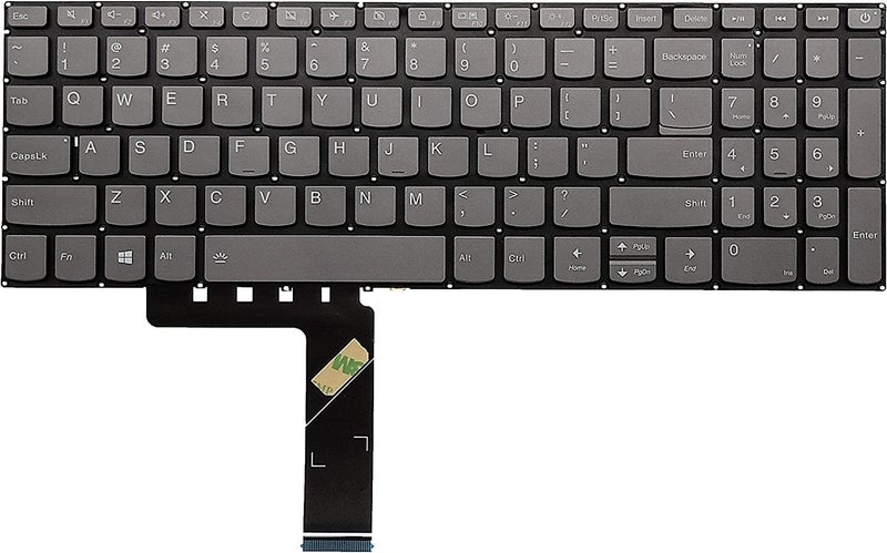 Wefly لوحة مفاتيح لابتوب متوافقة مع Lenovo IdeaPad 330-15 330-15AST 330-15IGM 330-15ARR 330-15IKB 330-15ICH تخطيط لوحة مفاتيح أمريكي - Image 3