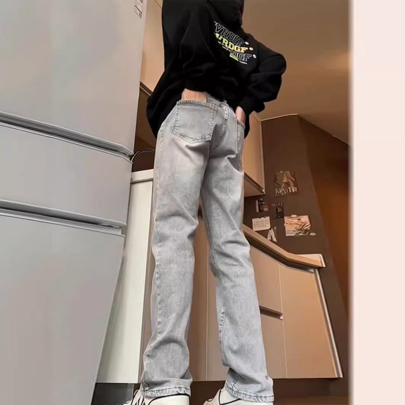 Unisex Casual Daily Denim Jeans - Image 2