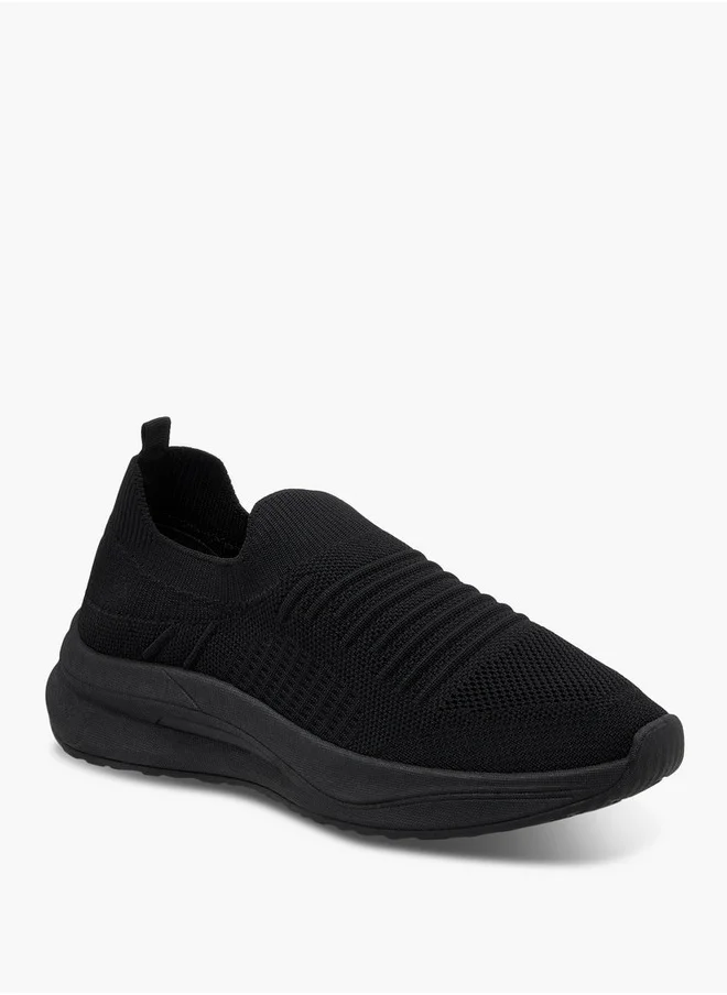 Oaklan by Shoexpress Women's Textured Slip-On Sneakers